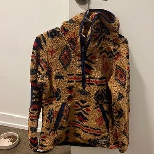 North Face Sherpa Quarter Zip